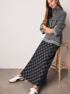 - Ruit Midi Slip Rok*Next Sale