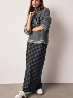 - Ruit Midi Slip Rok*Next Sale