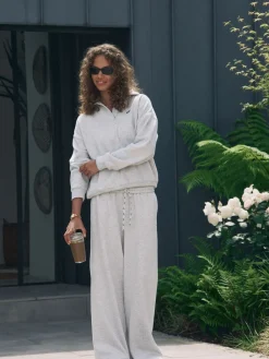 Grijs - joggingbroek met wijde pijpen*self. Hot