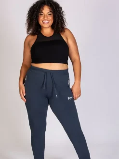 Grijs - Skinny joggingbroek met ananasprint en rits*Pineapple Hot