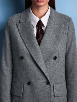 - Tabitha Simmons X Wool Blend Double Breasted Blazer*Next Outlet