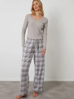 - - Katoenen pyjama met lange mouwen*Threadbare Outlet
