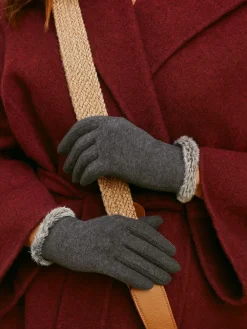 - Thermal SmarTouch Gloves With Tipped Fur Cuff*Totes Online