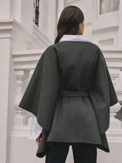 - Wrap Front Cape Poncho*Next Sale