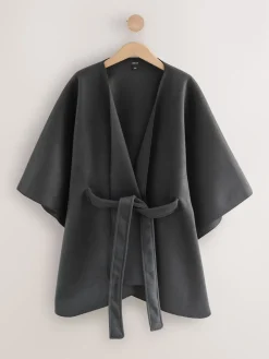 - Wrap Front Cape Poncho*Next Sale