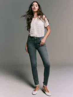 Grijs denim - Superzachte skinny jeans*Next Outlet