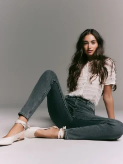 Grijs denim - Superzachte skinny jeans*Next Outlet