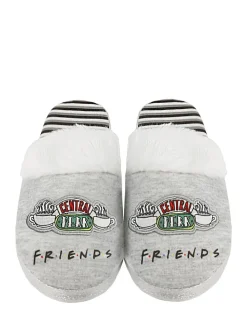 Grijs Friends - winterse pantoffelmuiltjes voor dames*Vanilla Underground