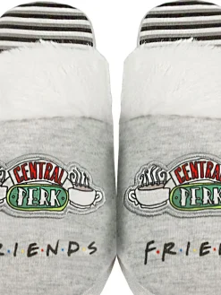 Grijs Friends - winterse pantoffelmuiltjes voor dames*Vanilla Underground