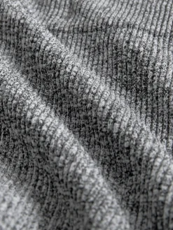 Grijs gemêleerd - Geribbelde naadloze legging met hoge taille*Next Online