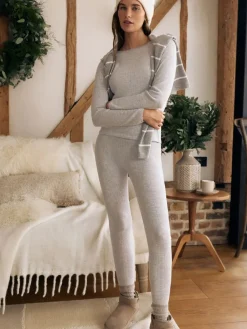 - Thermal Maximum Warmth Cosy Pointelle Long Sleeved Top*Next