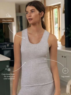 - Thermal Maximum Warmth Cosy Pointelle Vest*Next Hot