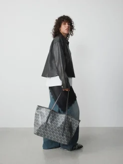 Grijs geprint - Schoudertas*Next Clearance