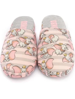 Grijs met Dombo - winterse pantoffelmuiltjes voor dames*Vanilla Underground Best