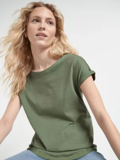 - Set van 5 T-shirts met kapmouwtjes*Next New