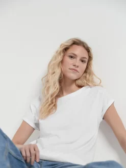 - Set van 5 T-shirts met kapmouwtjes*Next New