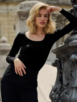 - 3 Pack Ribbed Long Sleeve Bodysuits*The Set Best