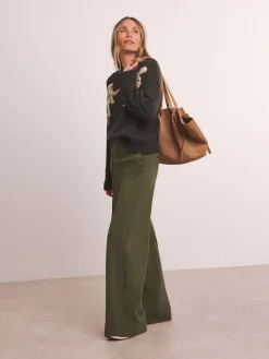 - Anthology By - Premium Ponte broek met wijde pijpen*JD Williams Sale