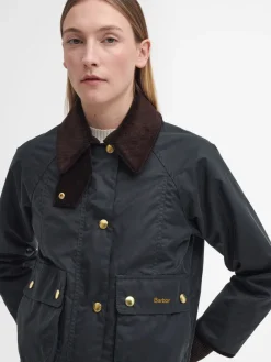 - ® Cropped Beadnell Wax Jacket*Barbour Hot