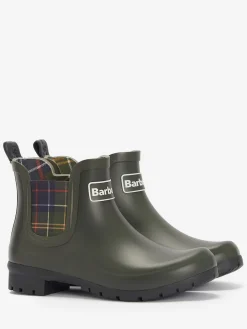 - ® Tartan Check Kingham Chelsea Wellington Boots*Barbour Hot