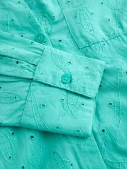 Groen - Broderie shirt*Next Online