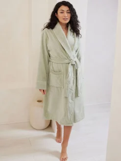 Groen - 100% Cotton Towelling Dressing Gown*Chelsea Peers Sale