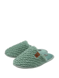 - muilpantoffels met gesloten neus en wafelmotief voor dames*Dunlop Sale