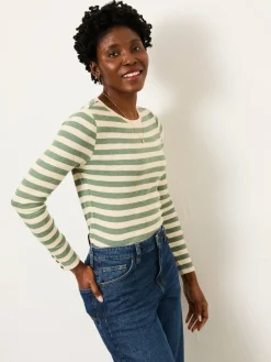 - FatFace Stripe Long Sleeve Top*Fat Face Clearance