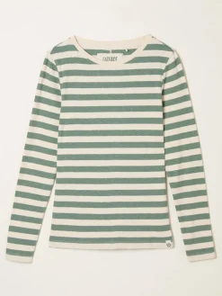 - FatFace Stripe Long Sleeve Top*Fat Face Clearance