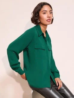 - Tab Sleeve Utility Pocket Shirt*Friends Like These Outlet