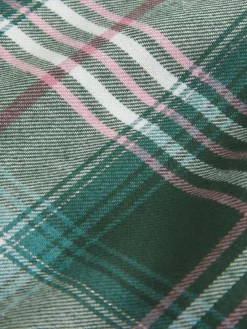 - Christmas Flannel Check Pyjama Shorts With Logo Waistband*Hollister Discount