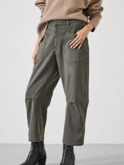 - Cordi Barrel Leg Trousers*Hush Hot