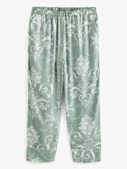 Groen - Josette pyjama met knopen*Laura Ashley New