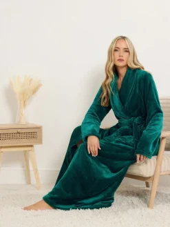 - Super Luxe Shawl Maxi Robe*Long Tall Sally Sale
