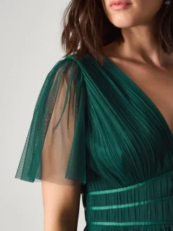 - Emily Short Sleeve Tulle Bridesmaid Dress*Monsoon Sale