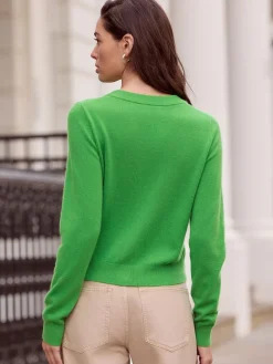 - N.Premium 100% kasjmier lang vest met lange mouwen*Next Sale