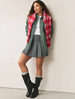 Groen - Oversized denim overhemd*Next Best