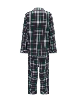 - geschenkset van behaaglijke geborsteld katoenen pyjama met ruit*Pour Moi Best