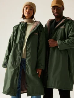 Groen - - Waterdichte omkleedjas voor volwassenen*Regatta Sale