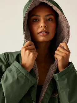 Groen - - Waterdichte omkleedjas voor volwassenen*Regatta Sale