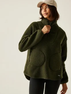 - Frankie Borg fleece met halve rits*Regatta Discount