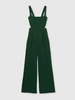 - Dion Wide-Leg Cut-Out Jumpsuit*Reiss