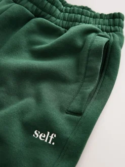 Groen - joggingbroek met boorden*self. Online