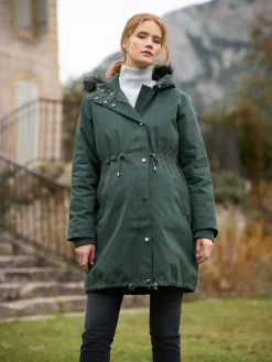 - Premium Sub-Zero donsgevulde 3-in-1 zwangerschaps- en draagparka*Seraphine