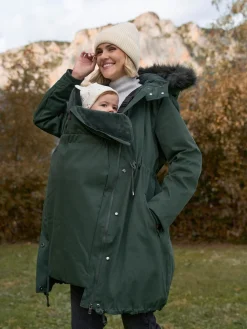 - Premium Sub-Zero donsgevulde 3-in-1 zwangerschaps- en draagparka*Seraphine