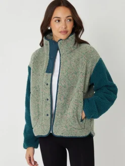 - Colourblock Snap Borg Fleece*Threadbare Sale