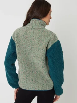 - Colourblock Snap Borg Fleece*Threadbare Sale