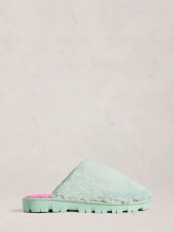 - - Pantoffelmuiltjes met imitatiebont*White Stuff Discount