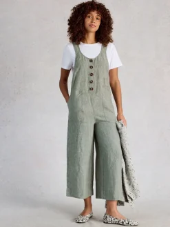 - Viola Linen Dungaree*White Stuff Clearance