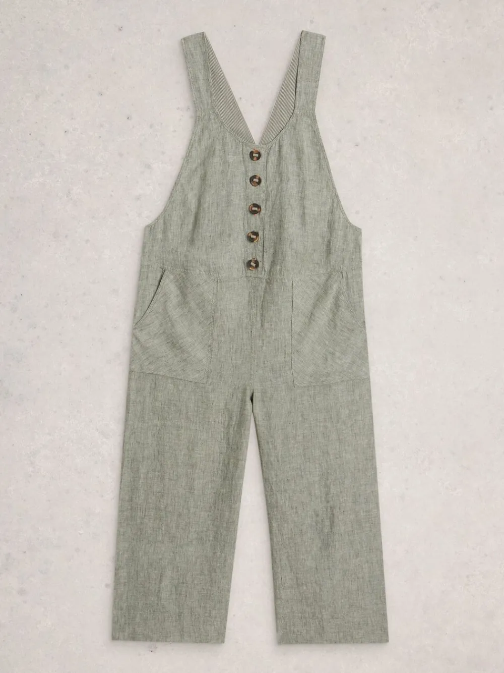 - Viola Linen Dungaree*White Stuff Clearance